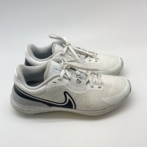 Nike Sneakers Mens 7.5 React Infinity Pro 2 Low Golf DJ5593-101 White Athletic